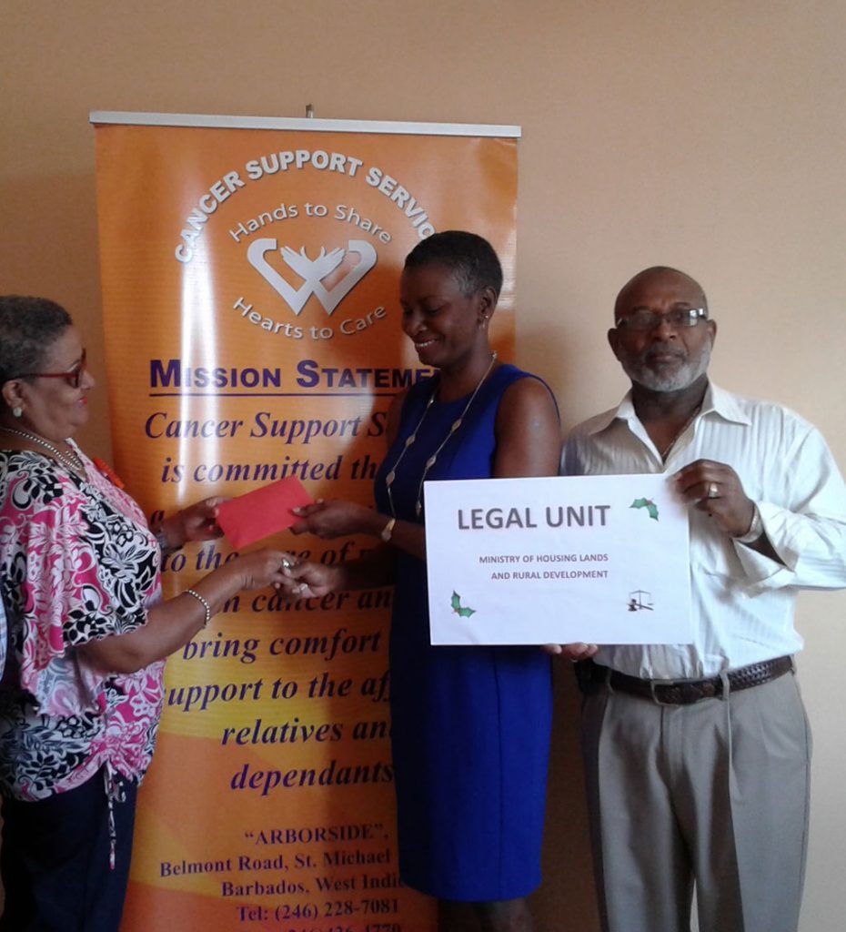 donation from The Legal Unit of the Ministry of Housing Lands and Rural Development